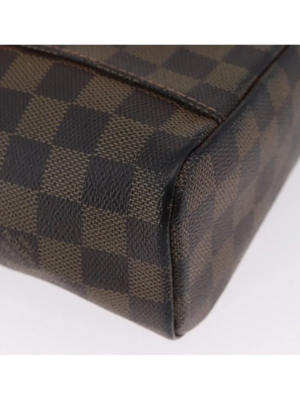 Authentic LOUIS VUITTON Damier Ebene Olaf PM Shoulder Bag N41442 LV